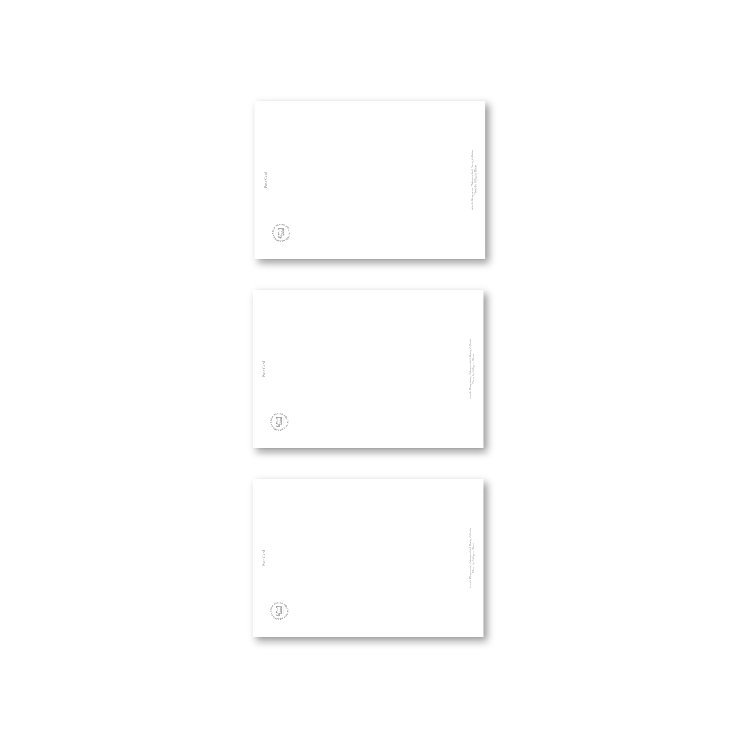 「北川原温 時間と空間の星座」ポストカード：展覧会アーカイブセット