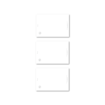 「北川原温 時間と空間の星座」ポストカード：展覧会アーカイブセット