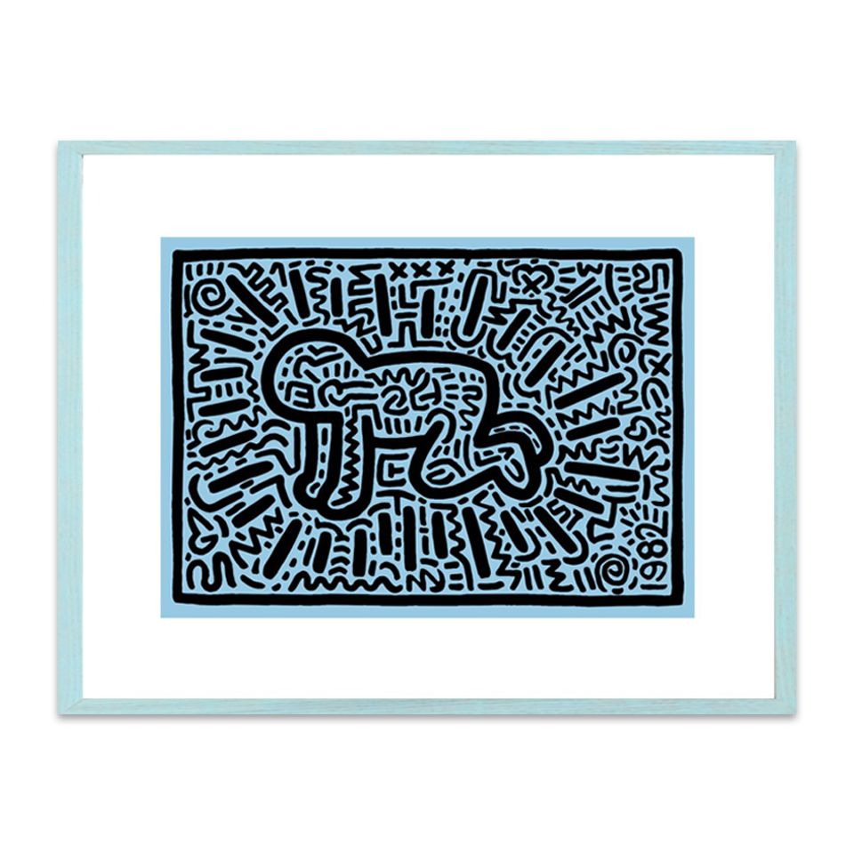 Framed Poster L Untitled (Baby)