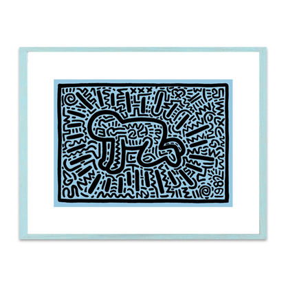 Framed Poster L Untitled (Baby)