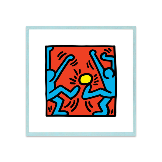 Keith Haring Framed Poster M Untitled