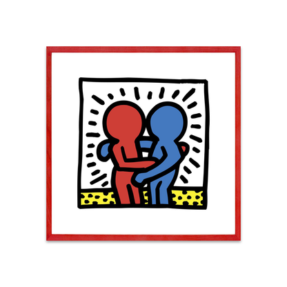 Keith Haring Framed Poster M Untitled, 1987