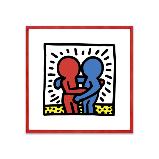 Keith Haring Framed Poster M Untitled, 1987
