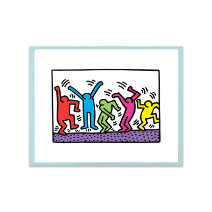 Keith Haring Framed Poster S Untitled (Dance)