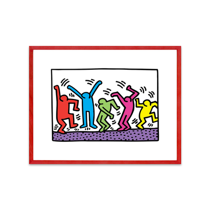 Keith Haring Framed Poster S Untitled (Dance)