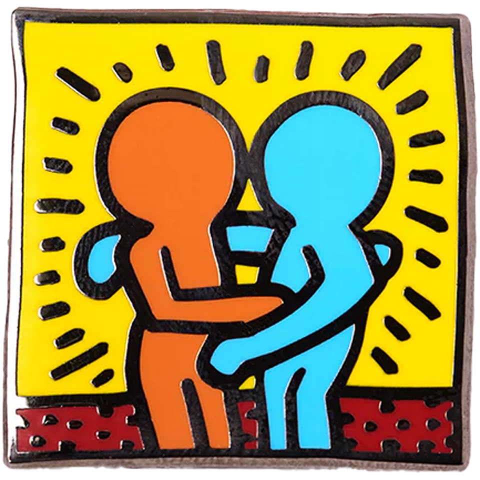 PINTRILL Keith Haring Pin Friends