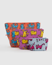 画像をギャラリービューアに読み込む, BAGGU GO POUCH SET Keith Haring Pets