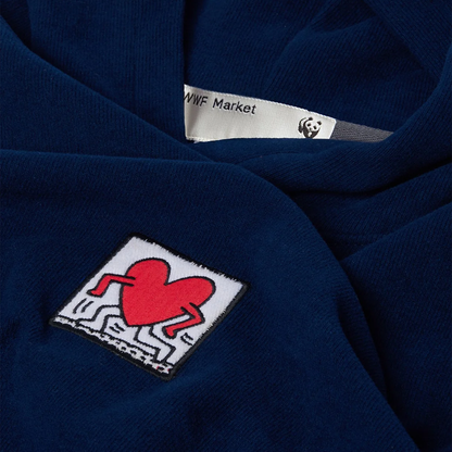 Reflect Studio Keith Haring Hoodie "Heart"