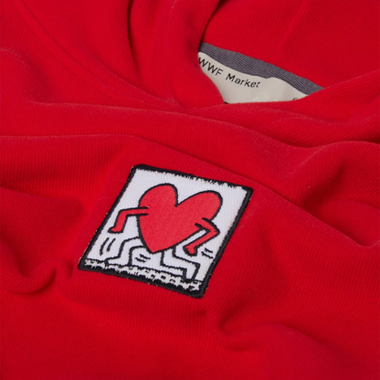 Reflect Studio Keith Haring Hoodie "Heart"