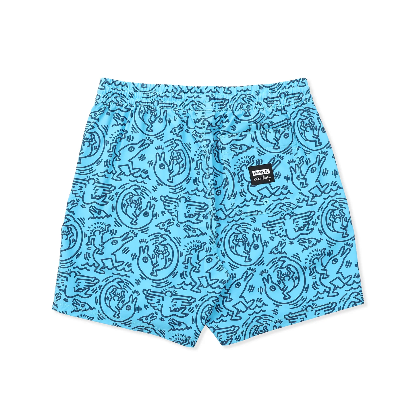 Hurley × Keith Haring Cannonball 17" Volley Short