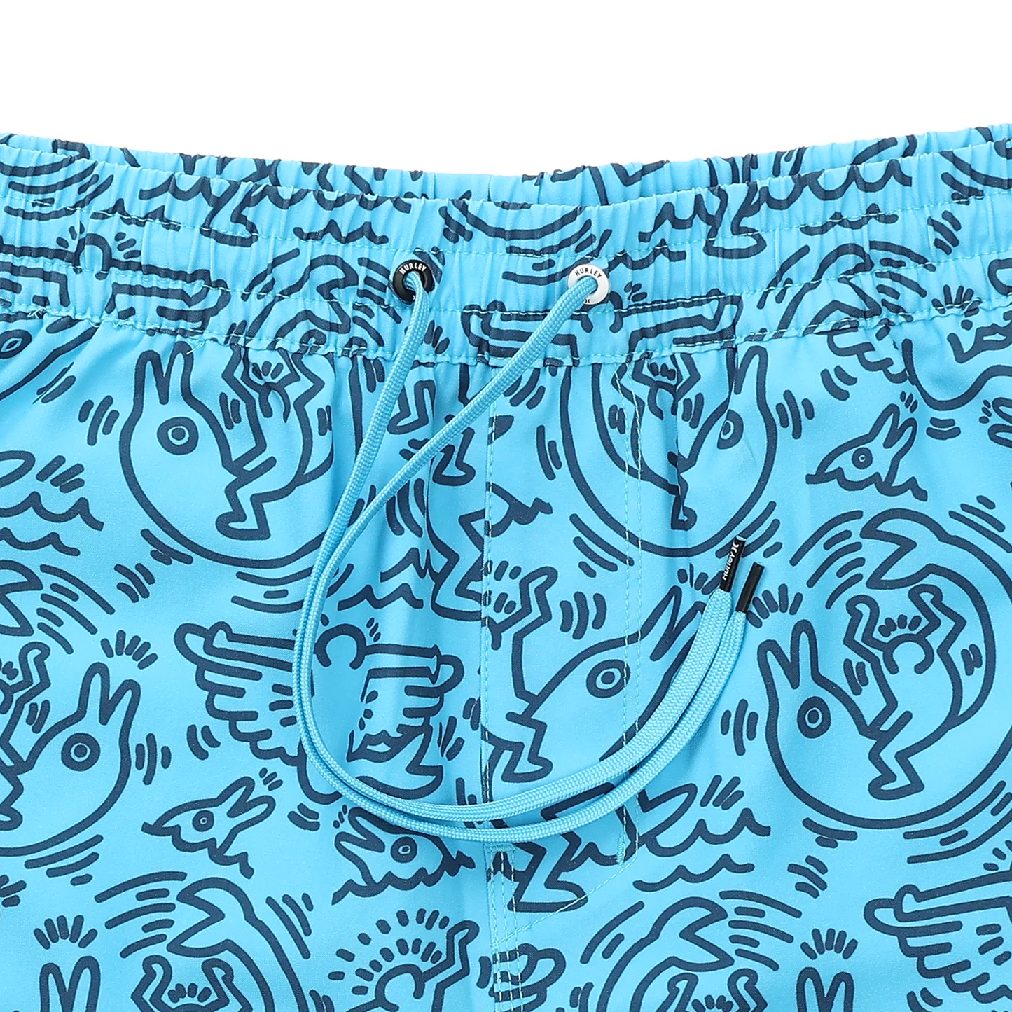 Hurley × Keith Haring Cannonball 17" Volley Short