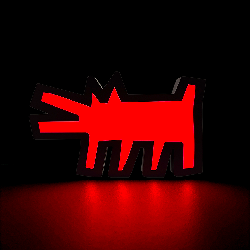 Yellowpop Keith Haring PopBox Barking Dog