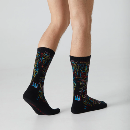 Jimmy Lion Athletic Basquiat Kings of Egypt Socks