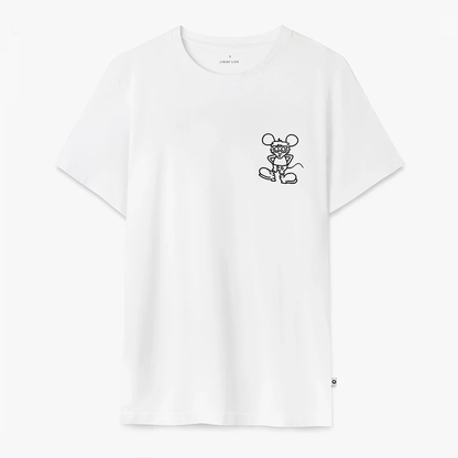 Jimmy Lion Keith Haring T-shirt "Andy Mouse"