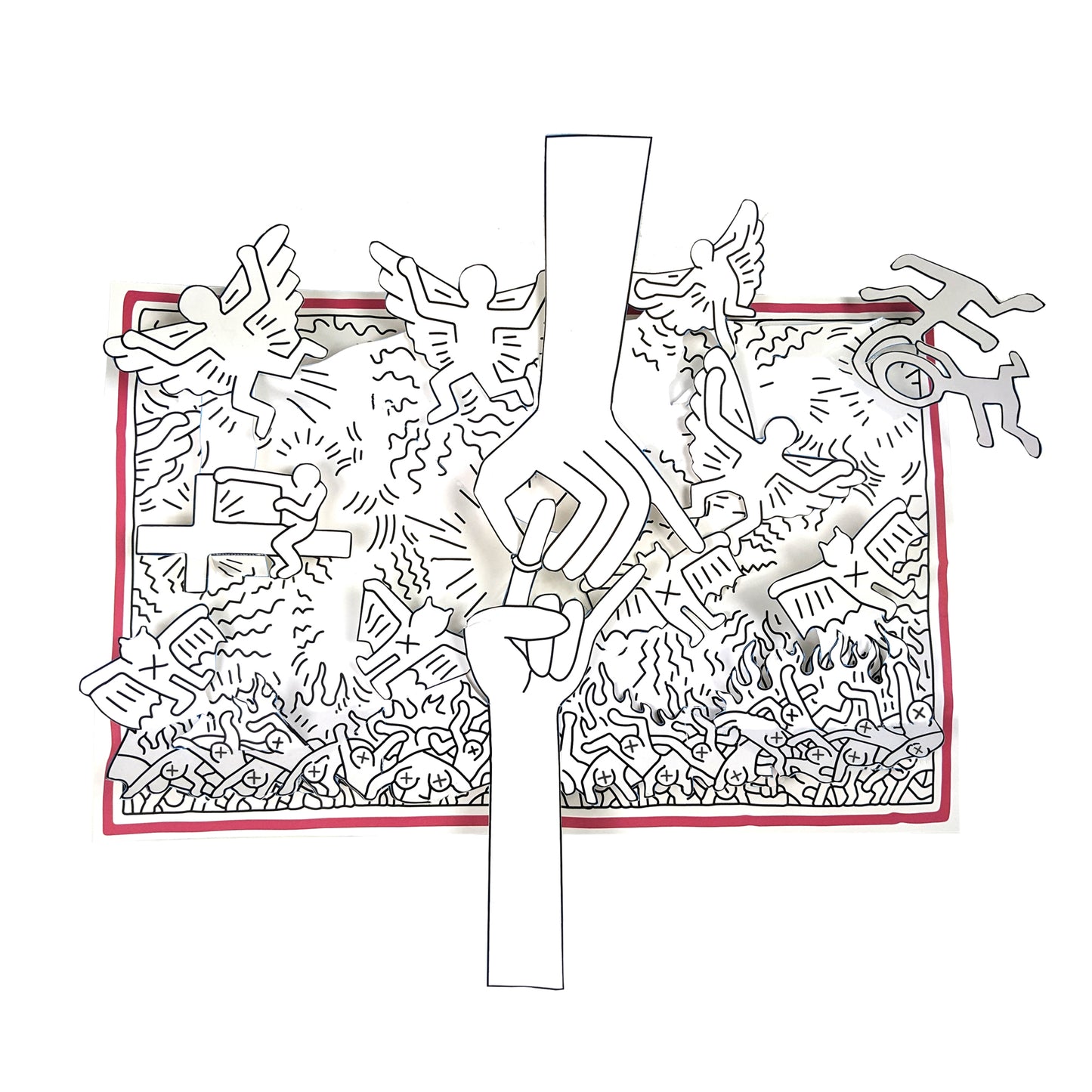 KEITH HARING POP UP BOOK