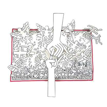 KEITH HARING POP UP BOOK ALTARPIECE EDITION