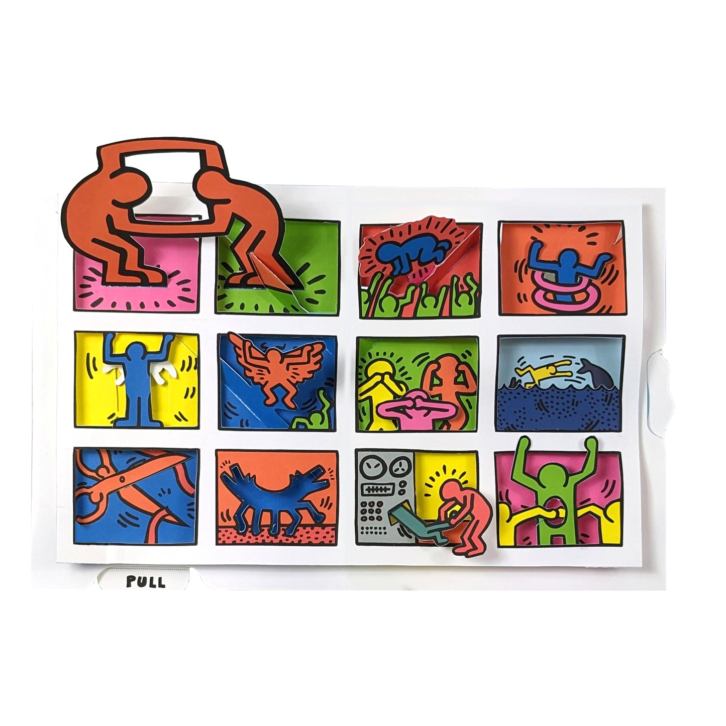 KEITH HARING POP UP BOOK