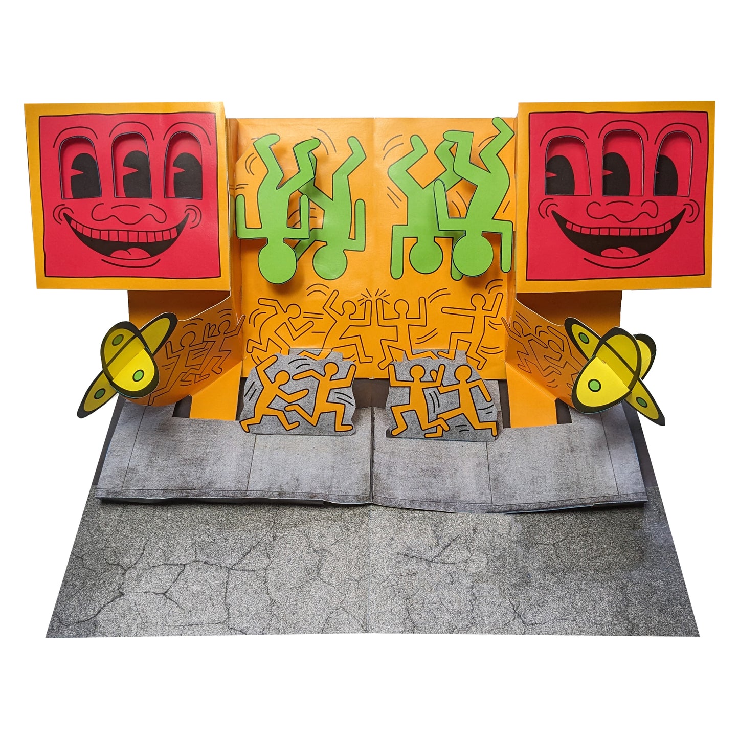 KEITH HARING POP UP BOOK ALTARPIECE EDITION