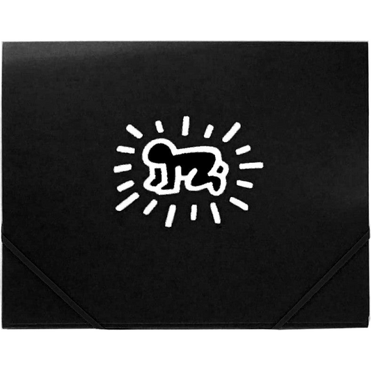 Keith Haring File case Black