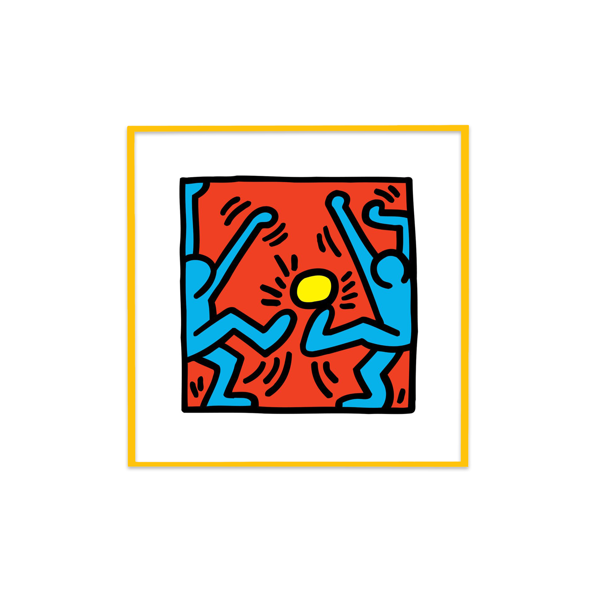 Keith Haring キース・ヘリング 額装ポスター Untitled – Nakamura Keith Haring キース・ヘリング 額装ポスター Untitled – Nakamura