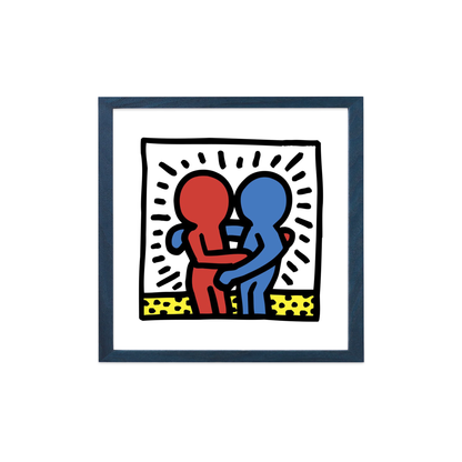 Keith Haring Framed Poster M Untitled, 1987