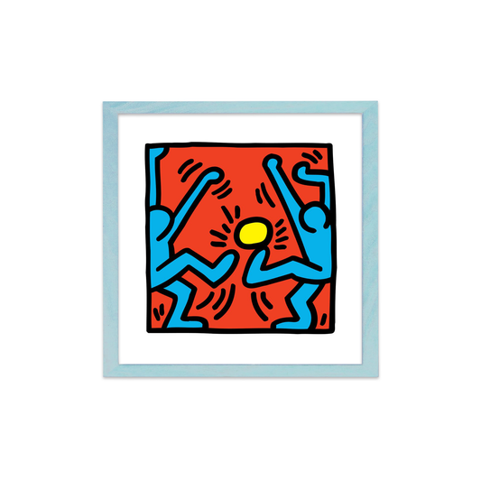 Keith Haring Framed Poster M Untitled