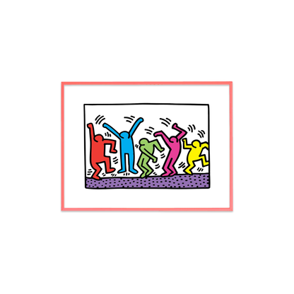 Keith Haring Framed Poster S Untitled (Dance)