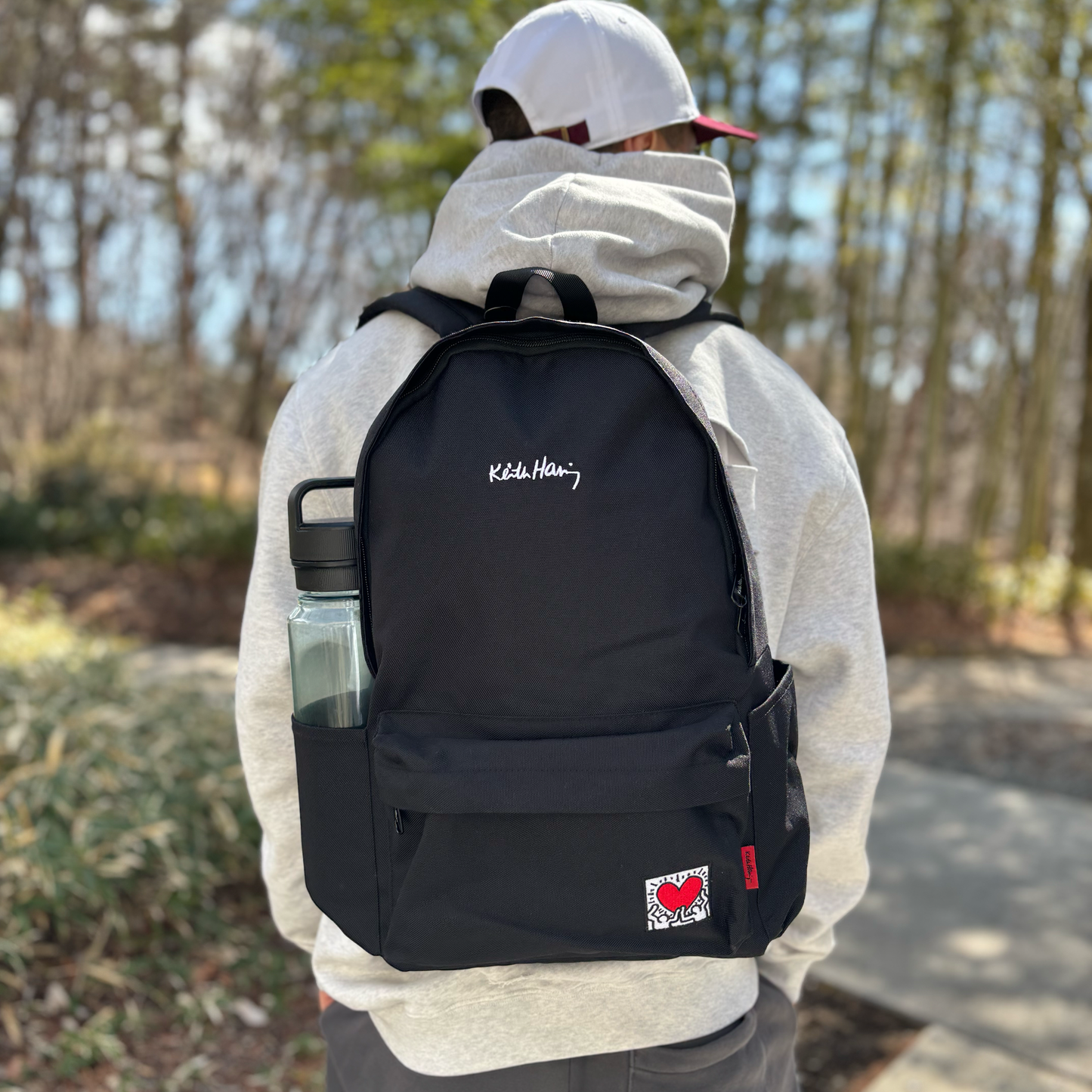 Keith Haring Daypack 20L "Holding Heart" #15606