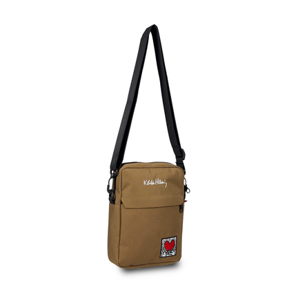 Keith Haring Shoulder Bag "Holding Heart" #15607