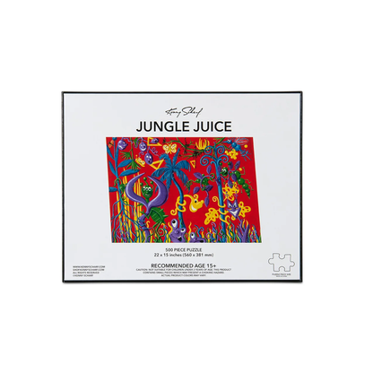 Kenny Scharf 500-Piece Puzzle "Jungle Juice"