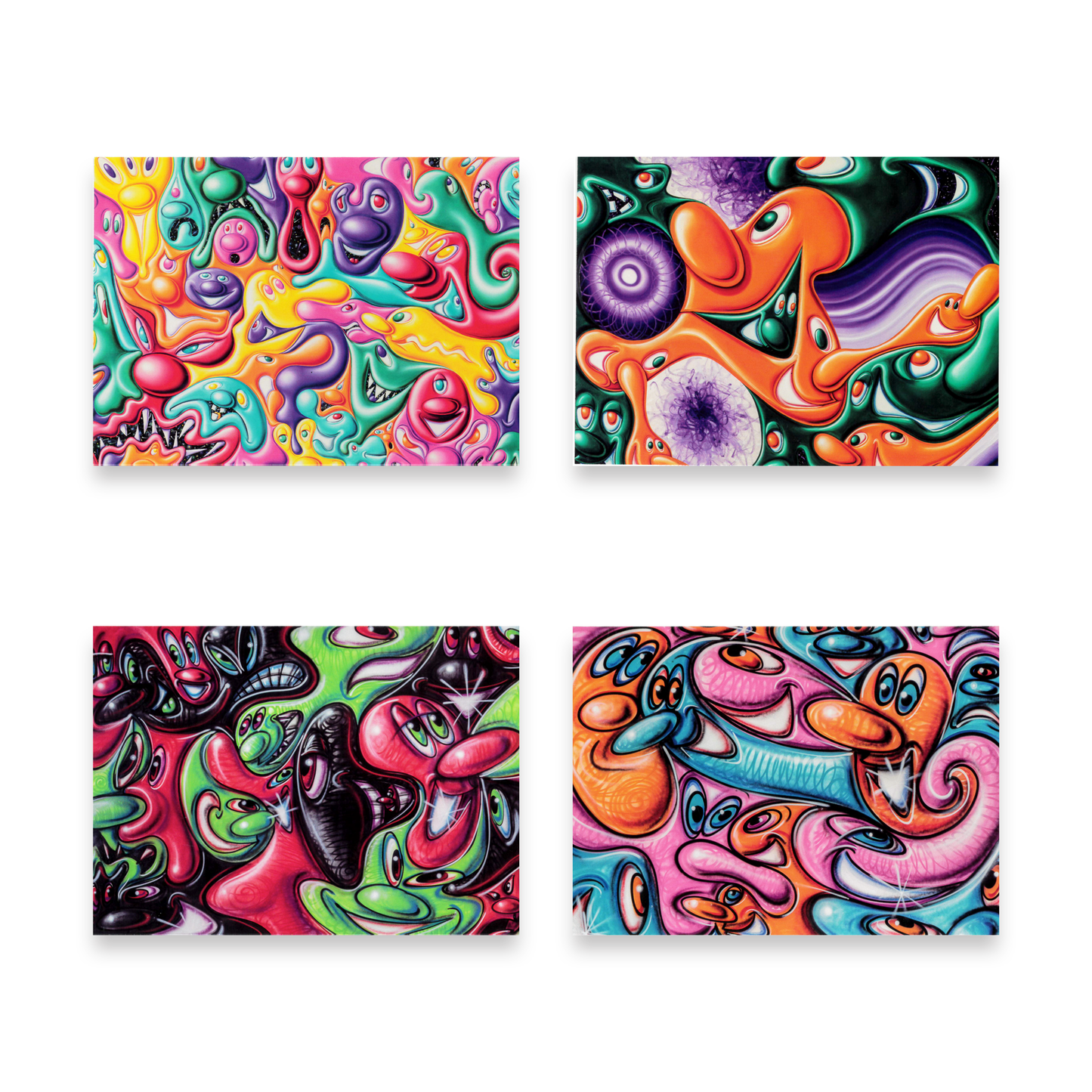 Kenny Scharf Greeting Cards Collection 1