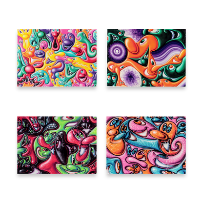 Kenny Scharf Greeting Cards Collection 1