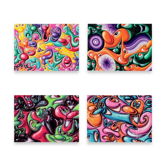 Kenny Scharf Greeting Cards Collection 1