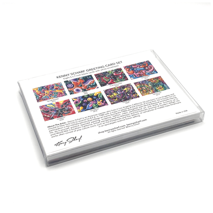 Kenny Scharf Greeting Cards Collection 1