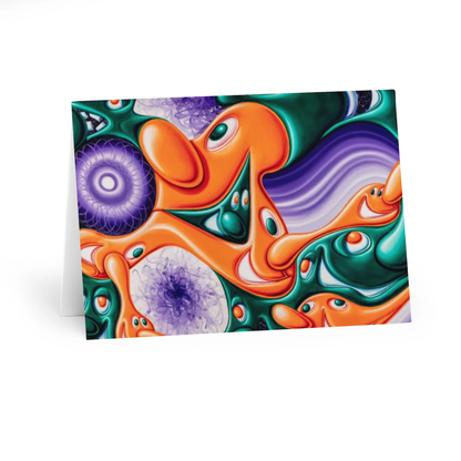 Kenny Scharf Greeting Cards Collection 1