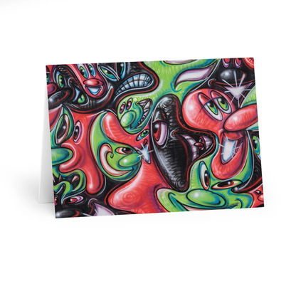 Kenny Scharf Greeting Cards Collection 1