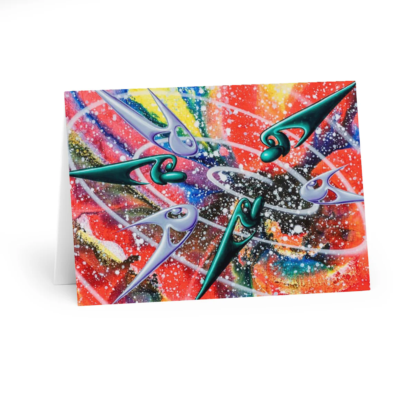 Kenny Scharf Greeting Cards Collection 1