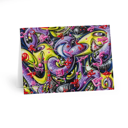 Kenny Scharf Greeting Cards Collection 1