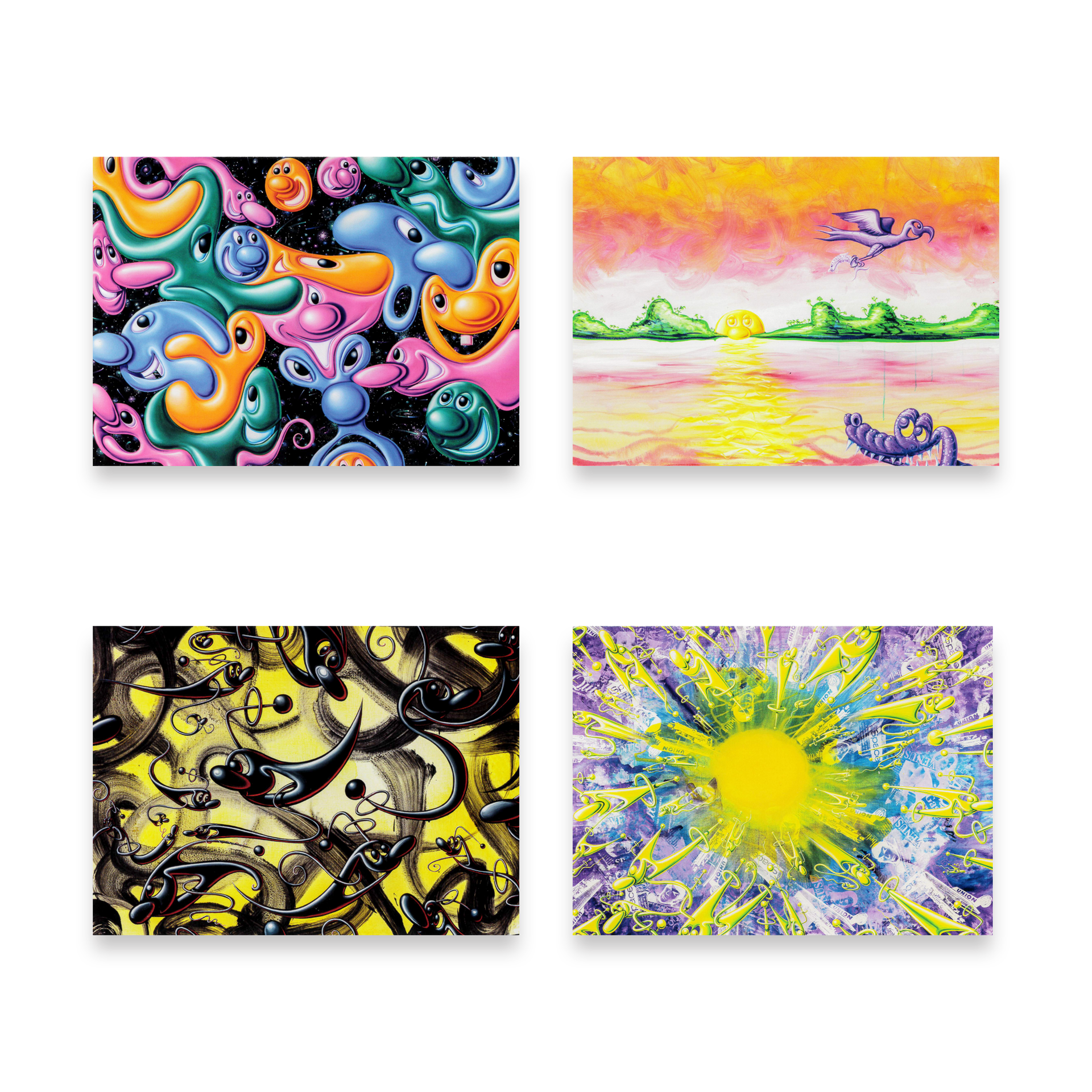 Kenny Scharf ケニー・シャーフ Greeting Cards Collection 2
