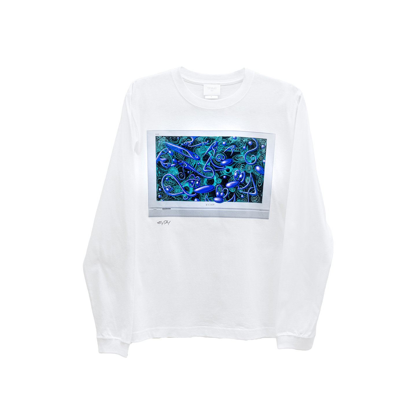 Kenny Scharf Long Sleeve T-shirt VIERA SONIC