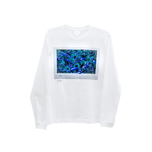 Kenny Scharf Long Sleeve T-shirt VIERA SONIC