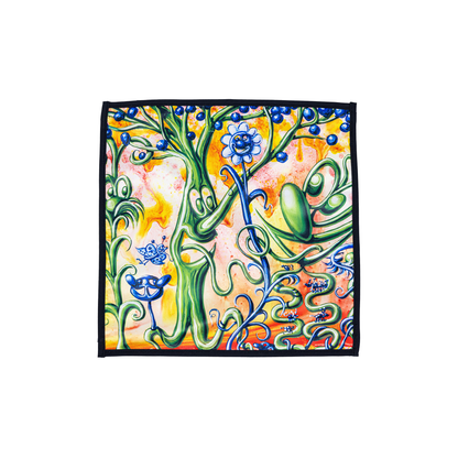 Kenny Scharf Plate and Napkin Set