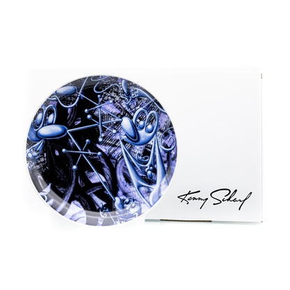 Kenny Scharf Plate and Napkin Set