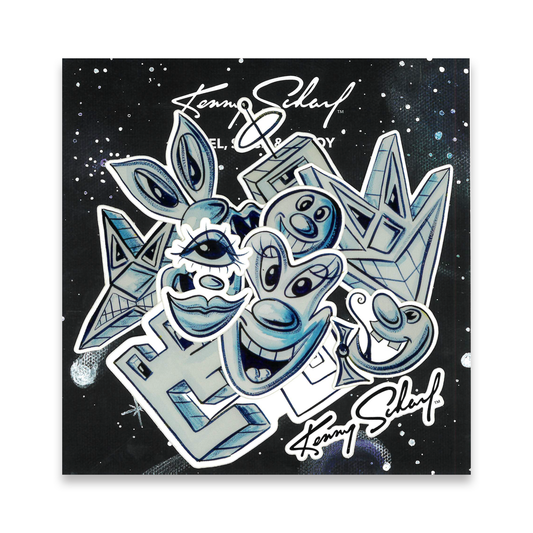 Kenny Scharf Sticker Pack "The Jet Age"