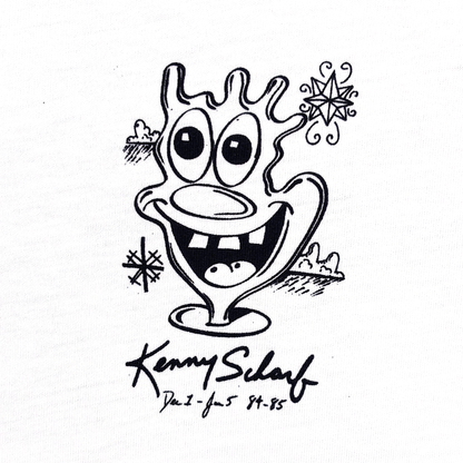 Kenny Scharf T-shirt Tony Shafrazi Gallery Exhibition 1984