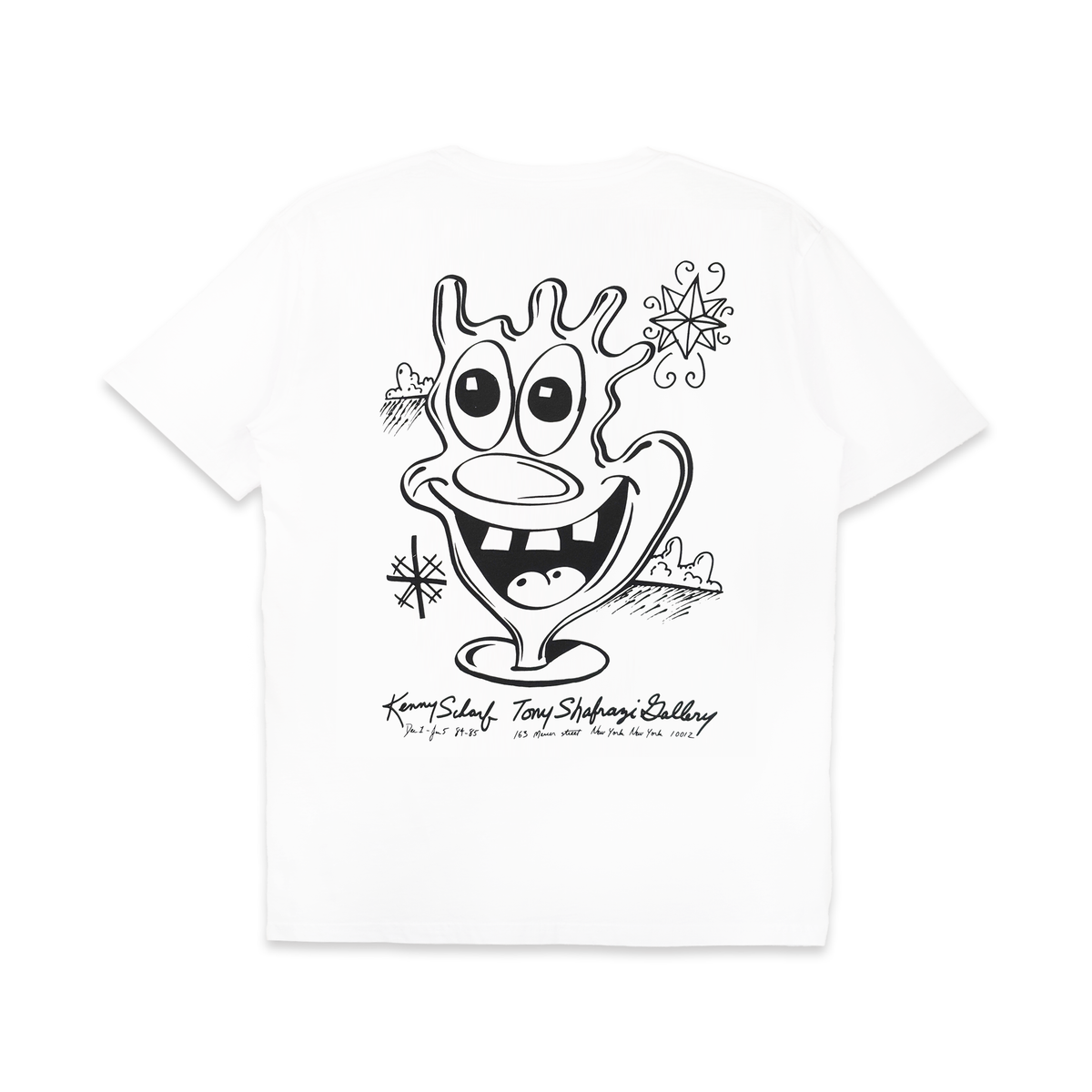 Kenny Scharf T-shirt Tony Shafrazi Gallery Exhibition 1984