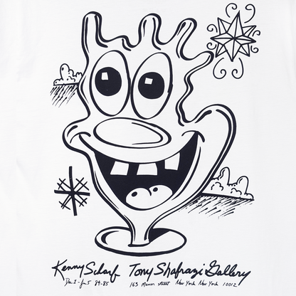 Kenny Scharf T-shirt Tony Shafrazi Gallery Exhibition 1984