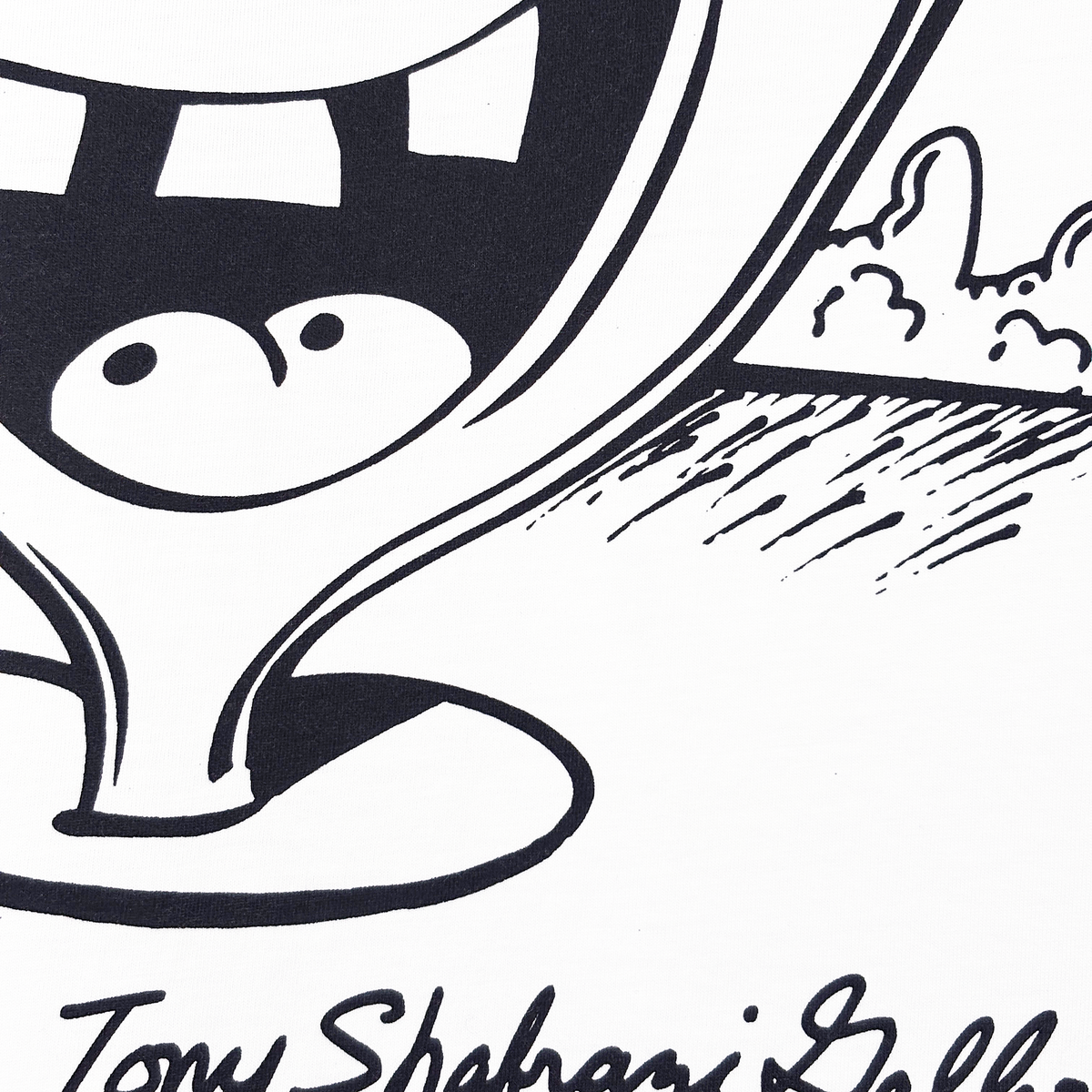 Kenny Scharf T-shirt Tony Shafrazi Gallery Exhibition 1984