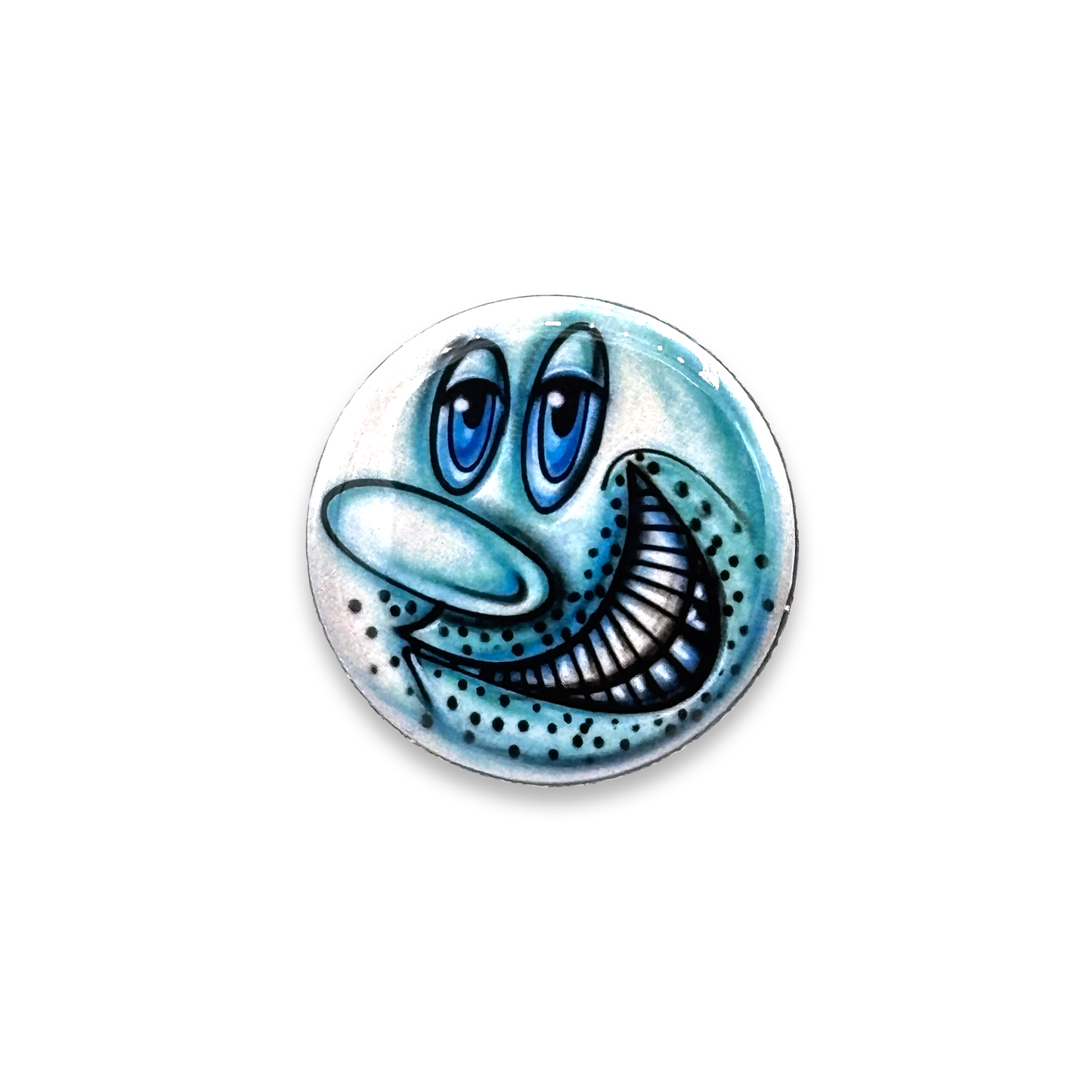Kenny Scharf 4-Piece Button Set "Moodz"