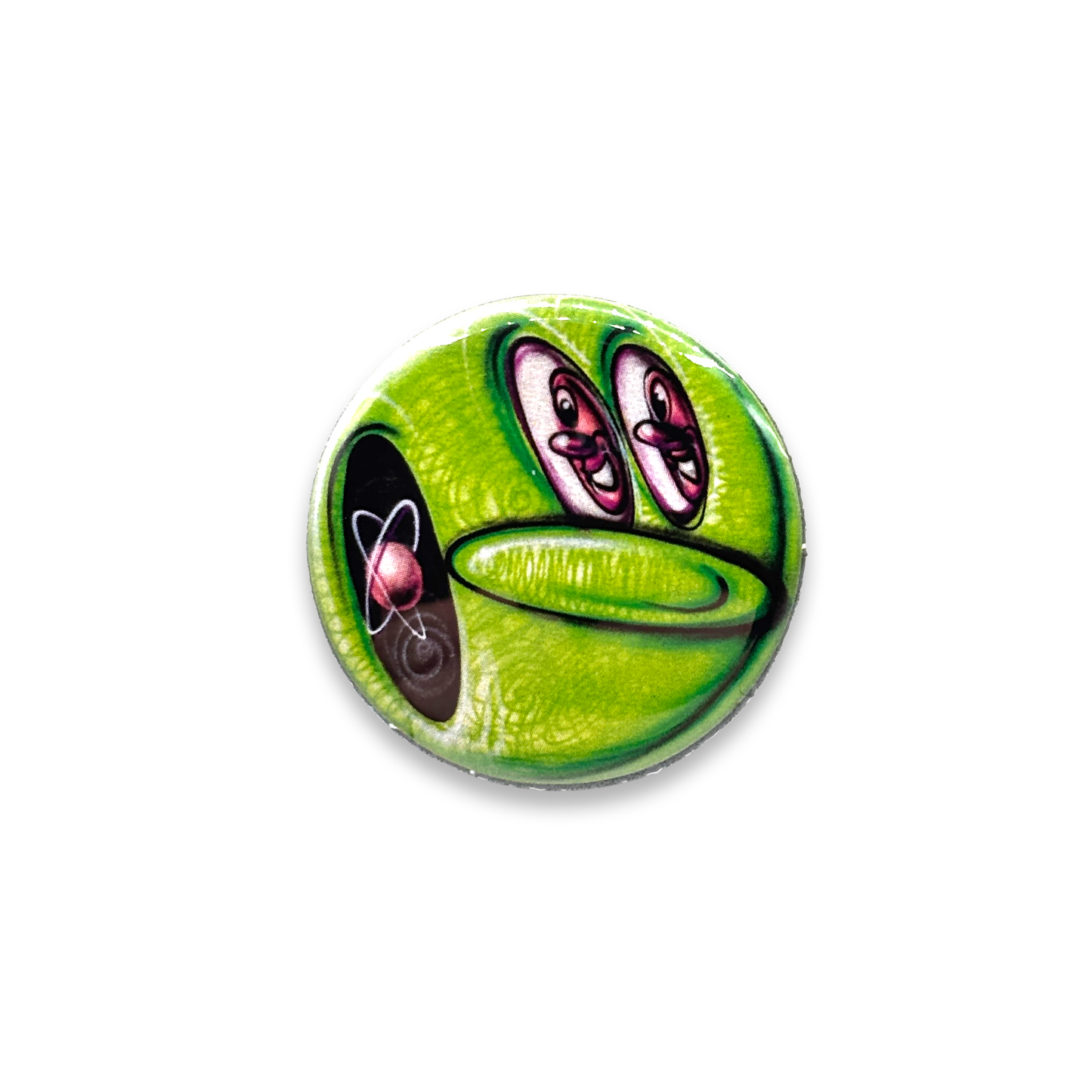 Kenny Scharf 4-Piece Button Set "Moodz"